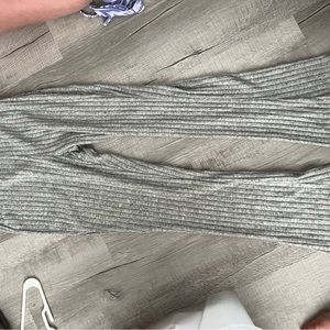 shein ribbed flare pant- size xs